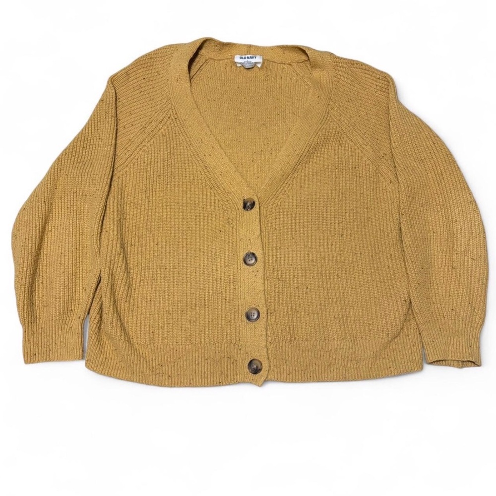 Old Navy Women's Mustard Cardigan Sweater